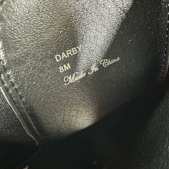 Donald Pliner Darby Double Buckle Side Zip Black Boot Size 8 New Without Box - Picture 5 of 7